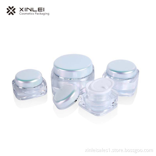 15 g Classic Square Cosmetic Acrylic Jar